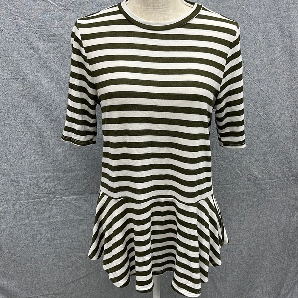 JOURNEY FIVE boutique peplum top. EUC Size L